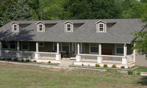 Modular Home with Front Porch