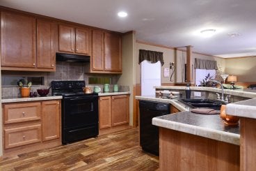 Modern Modular Home Kitchen